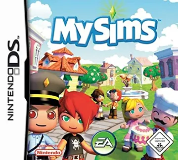 MySims (Korea) box cover front